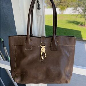 Dooney & Bourke Leather Tote Bag